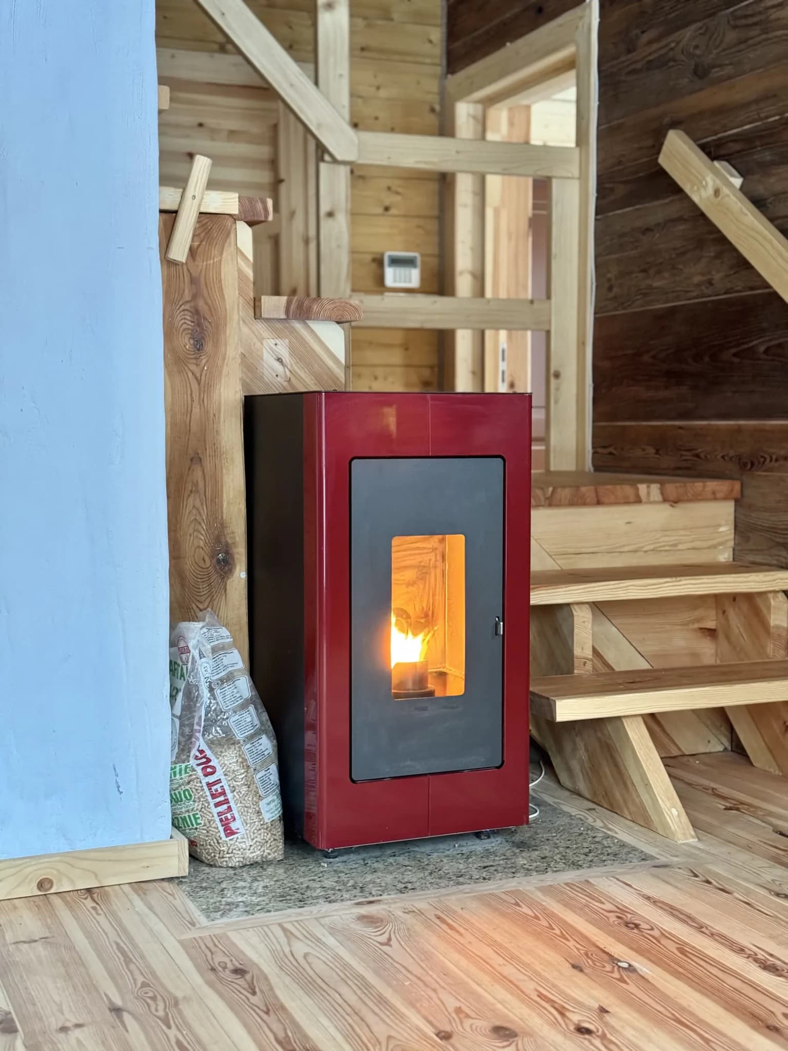 Kominek w strefie dziennej