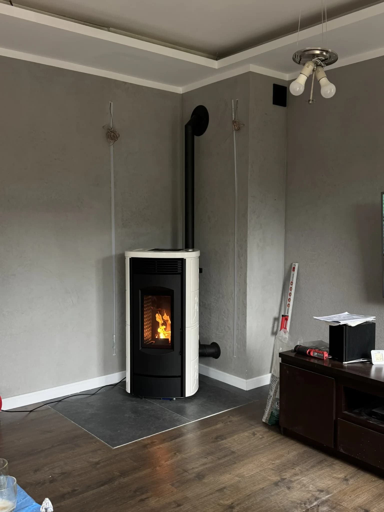 Kominek jako źródło ciepła